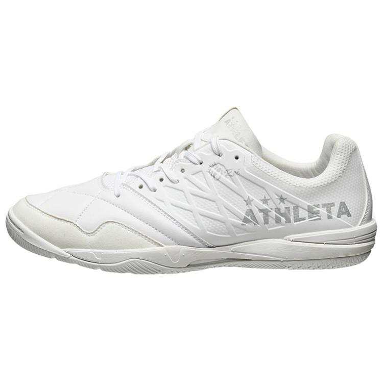 ATHLETA Comfortable Cushioning Slip Resistant Abrasion Resistant Soccer Shoes Men's White