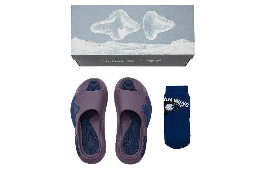 EQLZ EQUALIZER Stance x EQLZ EQUALIZER EVA Totem Quiet Slide Slippers Unisex
