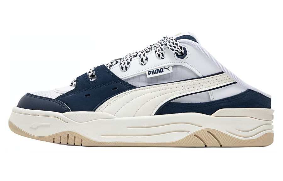 PUMA Bari Mule Low top Casual Shoes Unisex White Blue