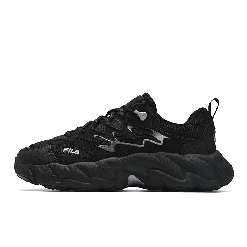 FILA FERN 2.0 Height Increasing Low top Chunky Sneakers Men's Black