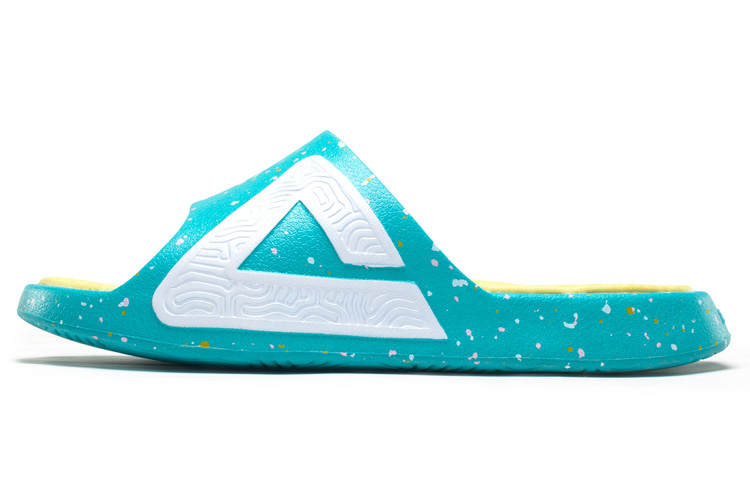 PEAK Slip Resistant Abrasion Resistant Rubber Sole Slide Slippers Men's Nouveau Green