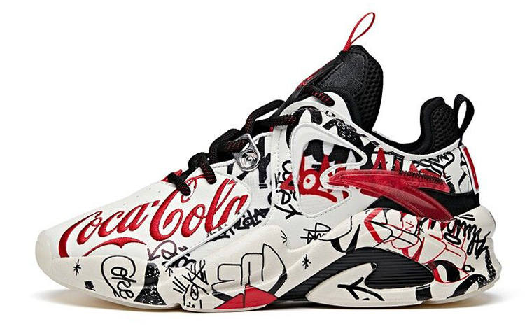 ANTA X Coca Cola Badao 'White Black Red' Women's
