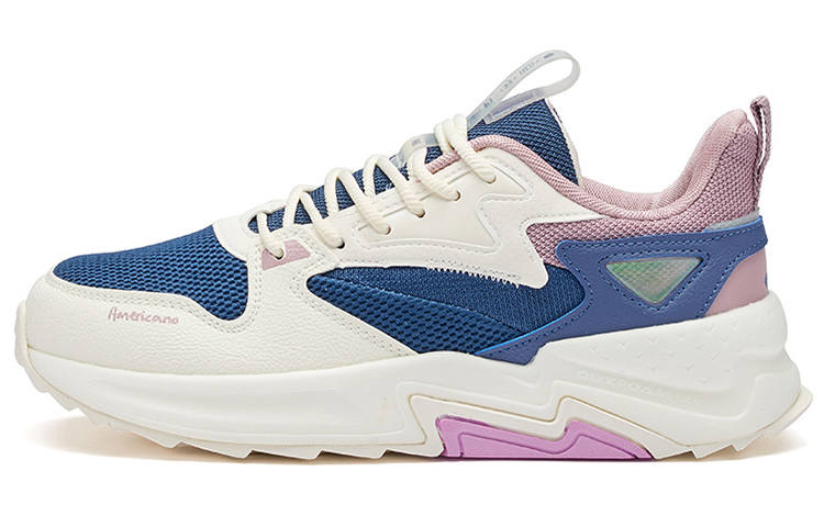 361° Slip Resistant Abrasion Resistant Low top Casual Shoes Women's White Blue