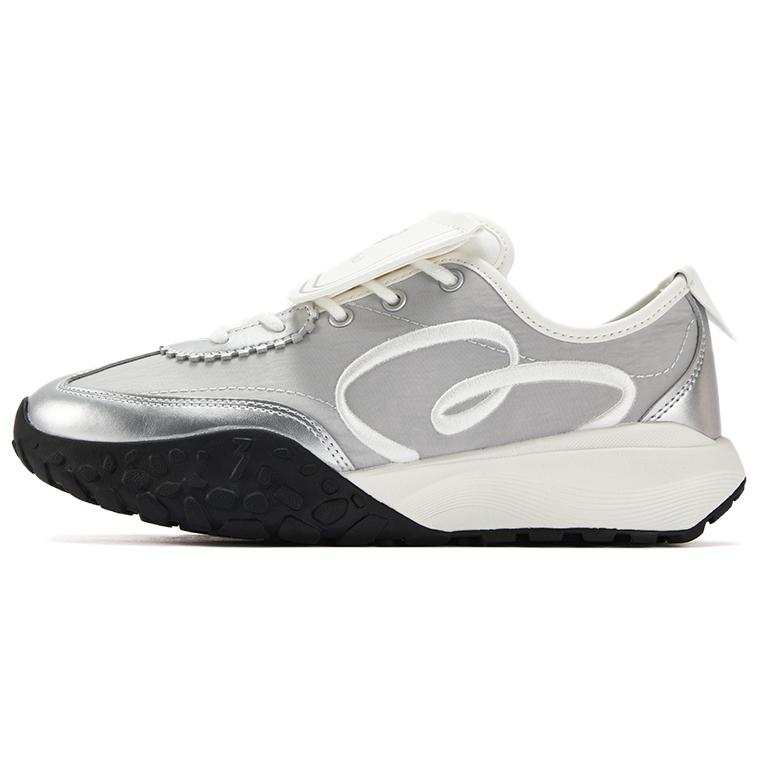 361° Life Collection Breathable And Lightweight Low top Casual Shoes Women's Silver Feather White