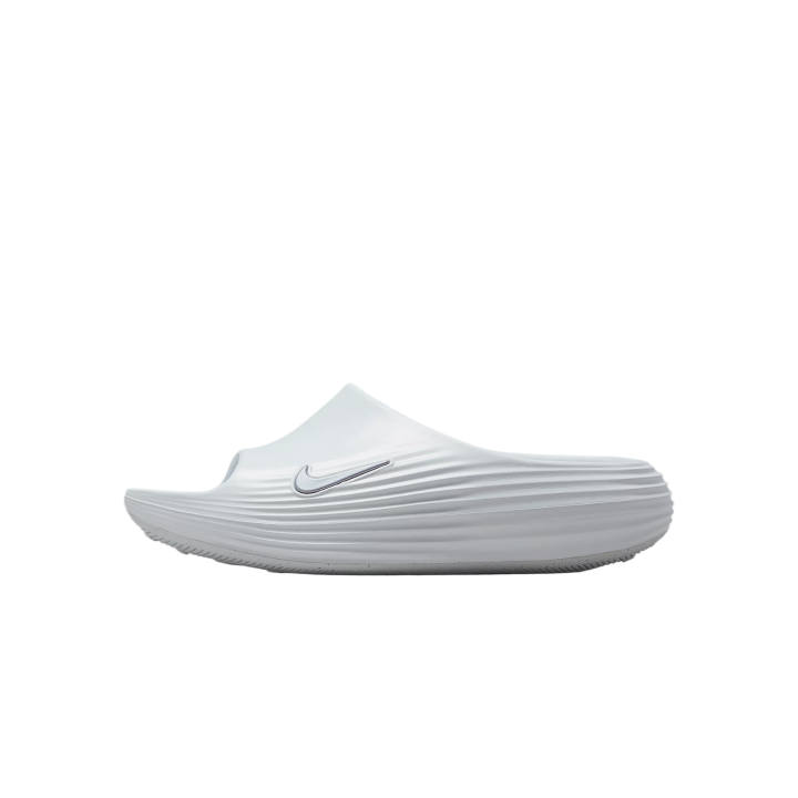 Nike Nike ReactX Rejunate Rubber Sole Cushioning Slide Slippers Women's Silver