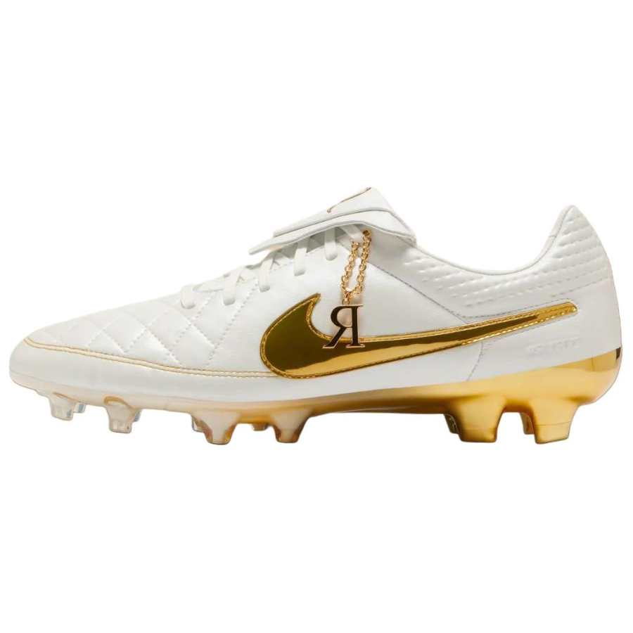 Nike Nike Tiempo Legend FG Firm Ground Soccer Shoes Unisex White Gold