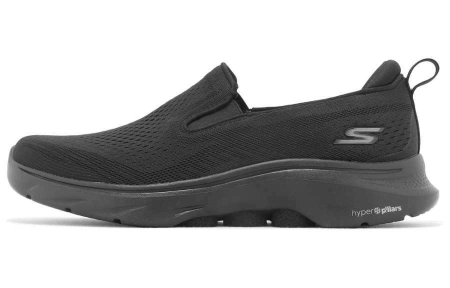 Skechers GO WALK 7 Proctor 2 Cushioning Abrasion Resistant Low top Casual Shoes Men's Black