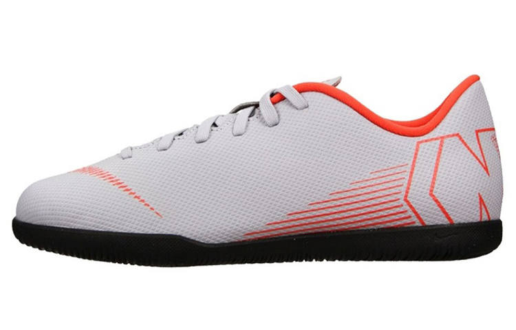 Nike Nike Mercurial Vapor 12 IC/in Indoor Cushioning Slip Resistant Abrasion Resistant Soccer Shoes Men's Gray