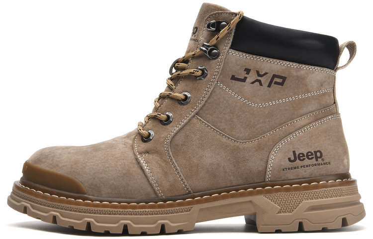 Jeep Jeep Short Combat Boots Men's Sand