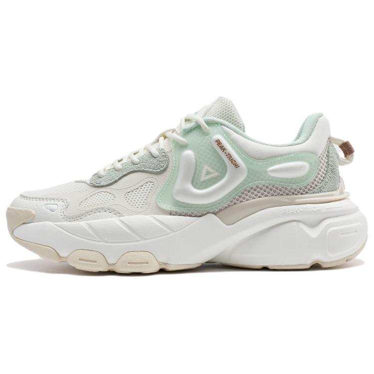 PEAK Abrasion Resistant Slip Resistant Abrasion Resistant Slip Resistant Low top Casual Shoes Women's White Green