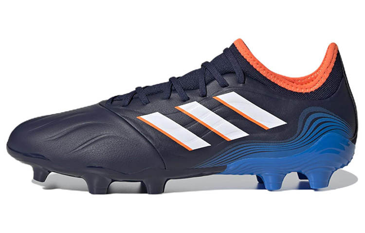 Adidas Adidas Copa Sense.3 Campo Slip Resistant, Abrasion Resistant, Lightweight Soccer Shoes Unisex Blue White