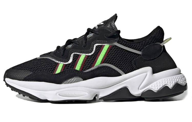 Adidas Originals Adidas Wmns Ozweego 'Black Solar Green' Women's