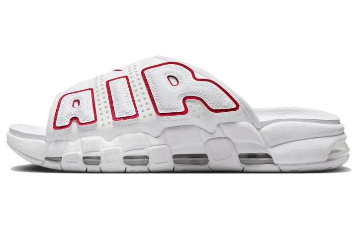 Nike Nike Air More Uptempo Slide 'White Red'