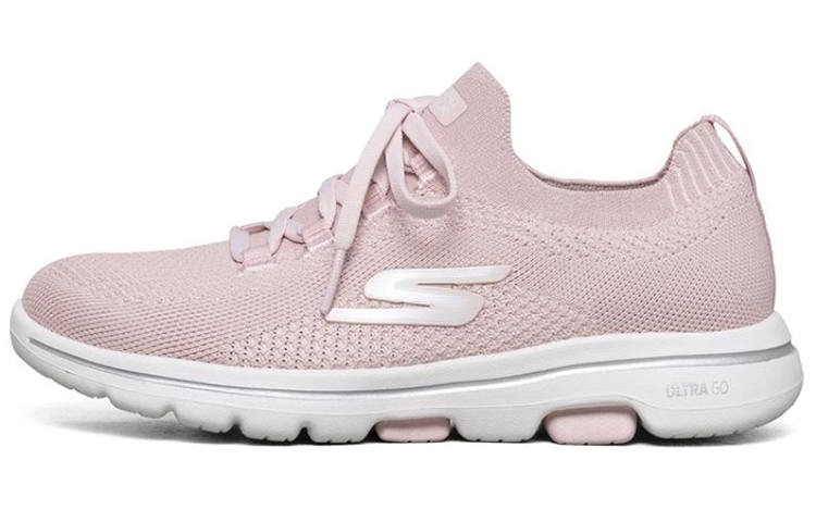 Skechers Go Walk 5 Sports Shoes Pink/White Women's