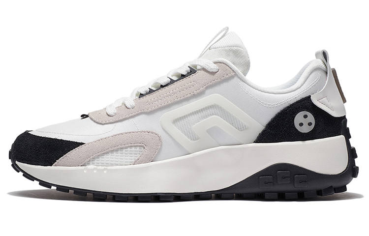 Li-Ning Li Ning CF Yuhua 2.0 Sports Cushioning, Wear Resistant Low top Casual Shoes Men's Black White