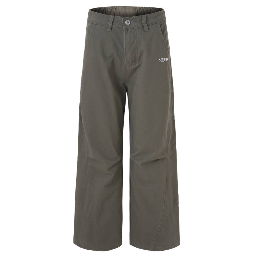 Jeep Casual Pants Unisex Moderate Straight Fit Pants