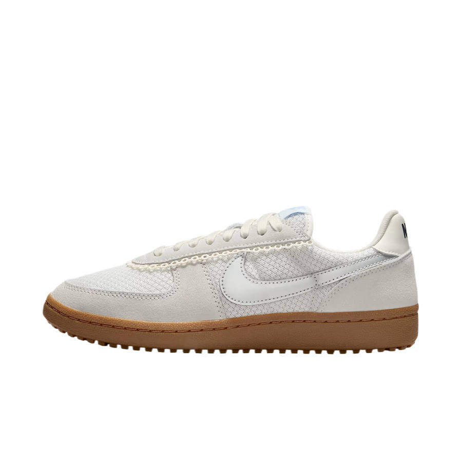 Nike Nike Field General Leather Abrasion Resistant Abrasion Resistant Low top Casual Shoes Women's Ivory White