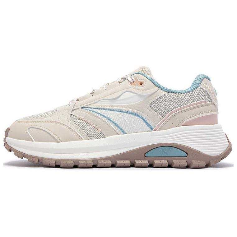 361° Cushioning Slip Resistant Abrasion Resistant Low top Casual Shoes Women's Beige