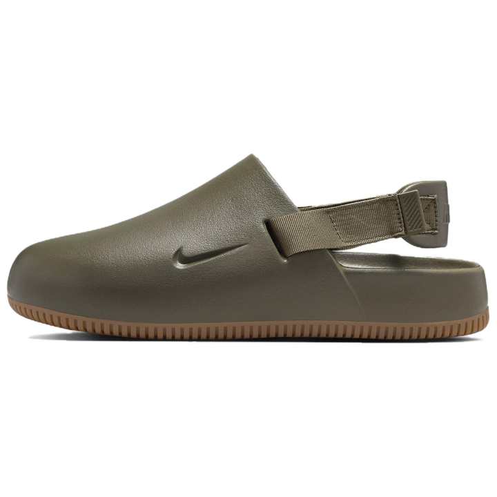 Nike Nike Calm Mule Medium Olive Gum Medium Brown