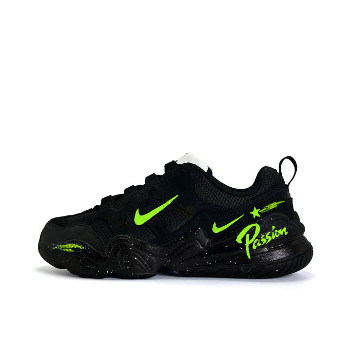 Nike Nike Tech Hera Light Chaser, Neon Green, Black Warrior, Ink Splatter, Mavericks, Dynamic Avant Garde Mesh Comfortable