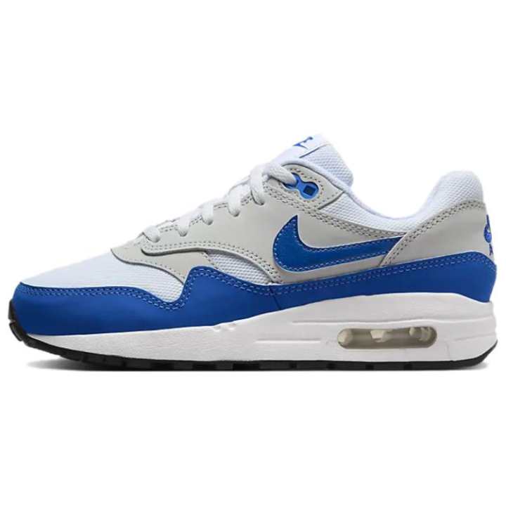 Nike Nike Air Max 1 Low top Casual Shoes Women's White Blue