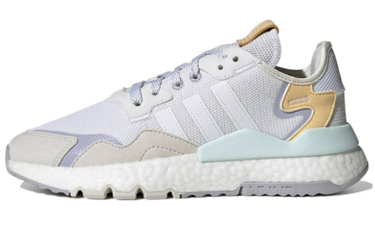 Adidas Originals Nite Jogger 'White Gray Purple' Women's