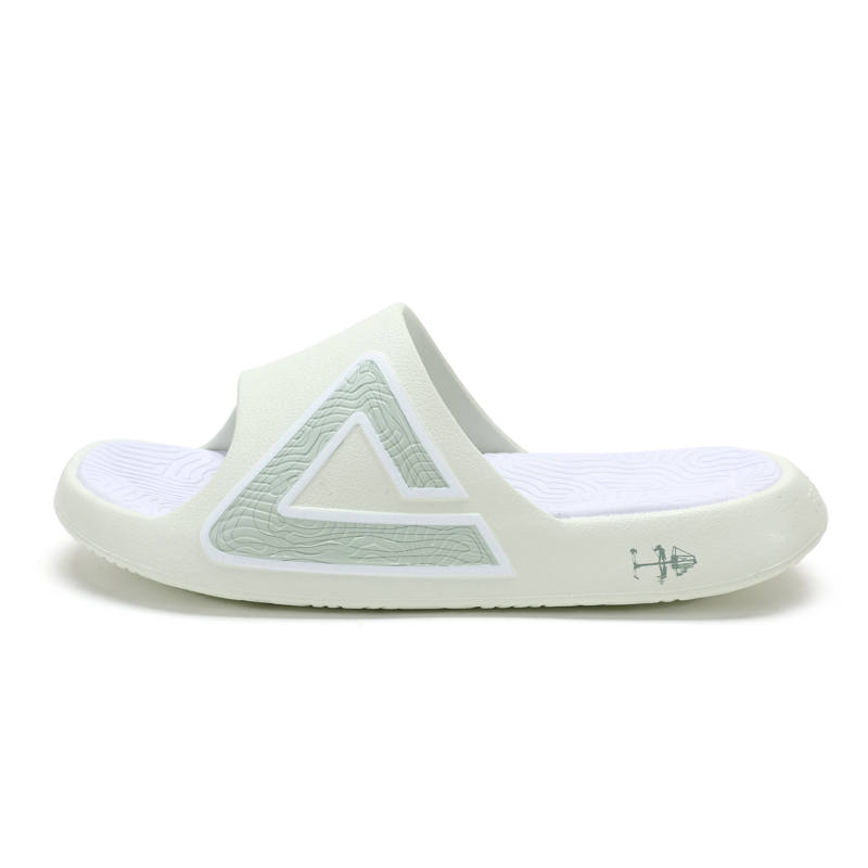 PEAK PEAK State Extreme Triangle 2.0 Quiet Slide Slippers Men's White Green