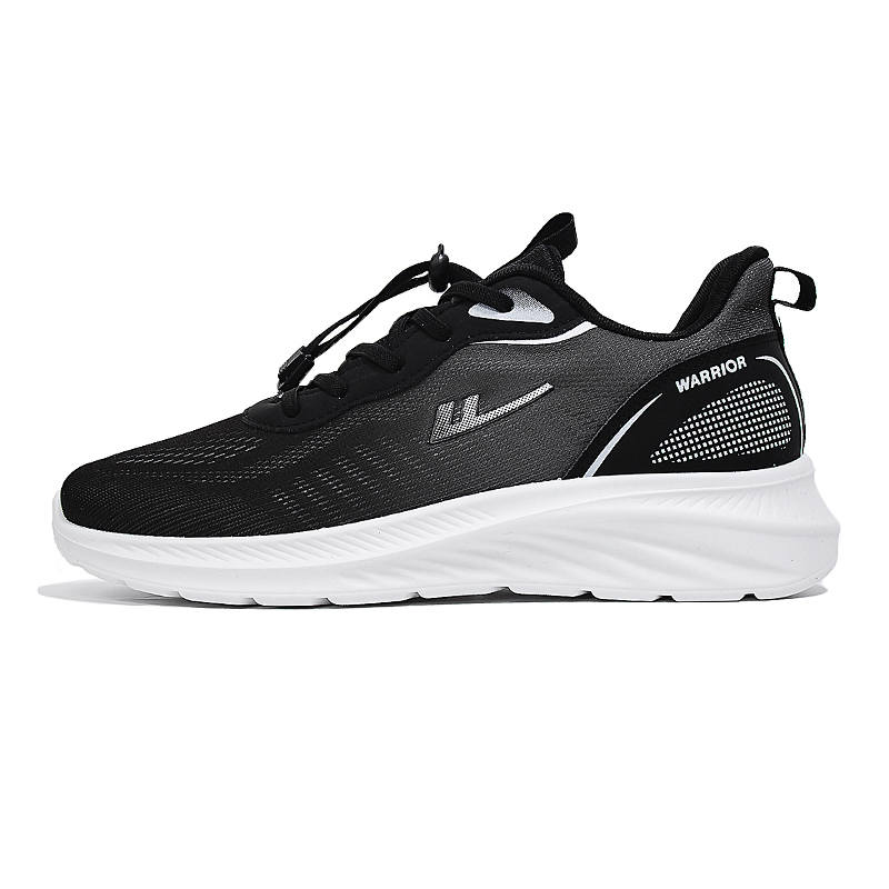 Warrior Abrasion Resistant, Breathable, Lightweight Low top Casual Shoes Men's Black