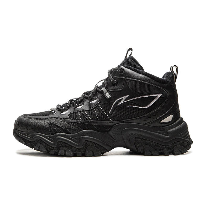 Li-Ning Li Ning Shan Xing WNTR HIGH Fleece lined High top Casual Shoes Men's Black