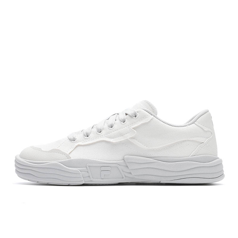 FILA FUSION POP 2 Synthetic Leather Cushioning Low top Casual Shoes Women's Blush Pink