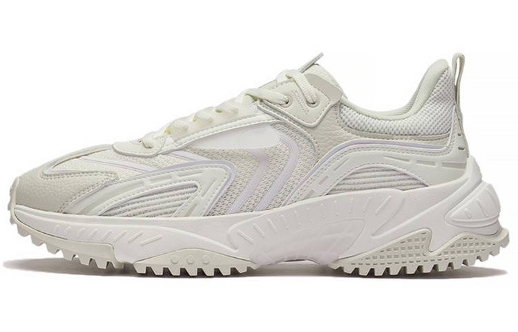 Li-Ning Li Ning Xingji Classic Cushioning Rebound Cushioning Rebound Low top Sports Casual Shoes Men's White