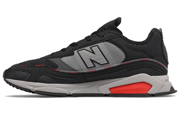 New Balance New Balance NB X RACER Comfortable And Trendy Low top Casual Shoes Men's Black Red