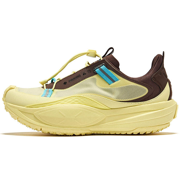 Erke Mountain Scenery Slip Resistant And Breathable Low top Casual Shoes Men's Iced Coffee