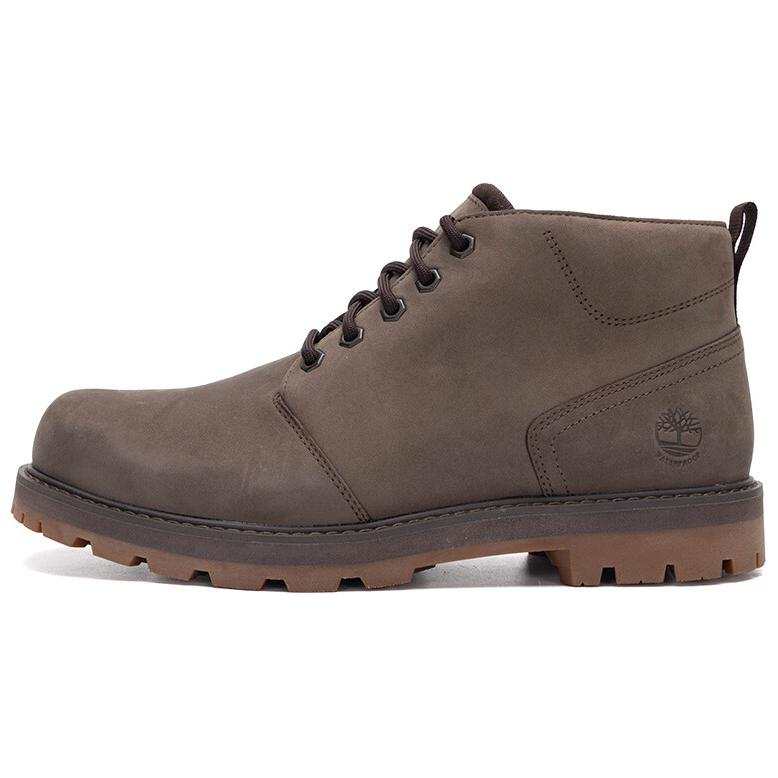 Timberland Timberland Short Combat Boots Men's Brown