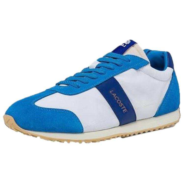 LACOSTE Slip Resistant Abrasion Resistant Slip Resistant Abrasion Resistant Low top Casual Shoes Men's White