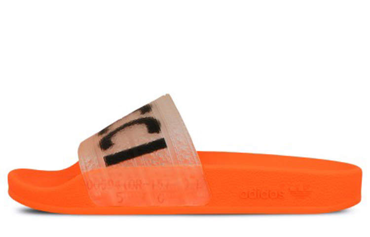 Adidas Originals Adilette Fiorucci x Adilette Adidas Originals Slide 'Solar Orange'