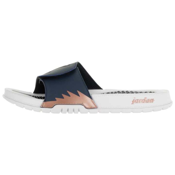 Jordan Air Jordan Hydro 5 Retro Slide 'Obsidian Metallic Red Bronze'