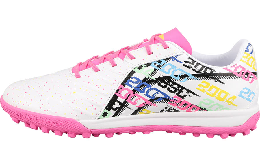 Li-Ning Li Ning Artificial Turf Synthetic Leather Cushioning Soccer Ball Training Shoes Unisex