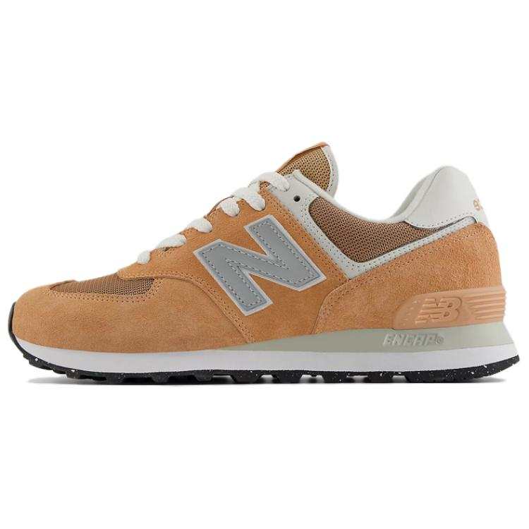 New Balance New Balance NB 574 Cushioning Abrasion Resistant Cushioning, Wear Resistant Low top Casual Shoes Unisex Yellow