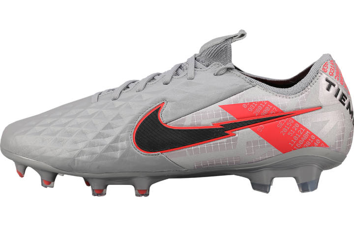 Nike Nike Tiempo Legend 8 Elite Fg 'Metallic Grey Crimson'