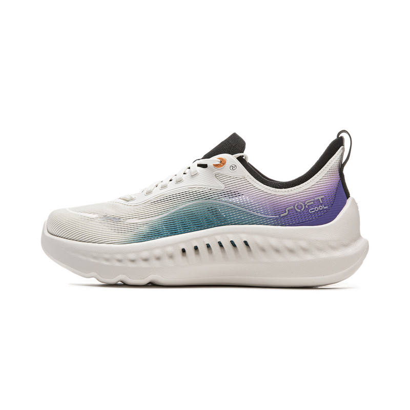 Li-Ning Li Ning SOFT COOL 2 Low top Casual Shoes Men's Ivory