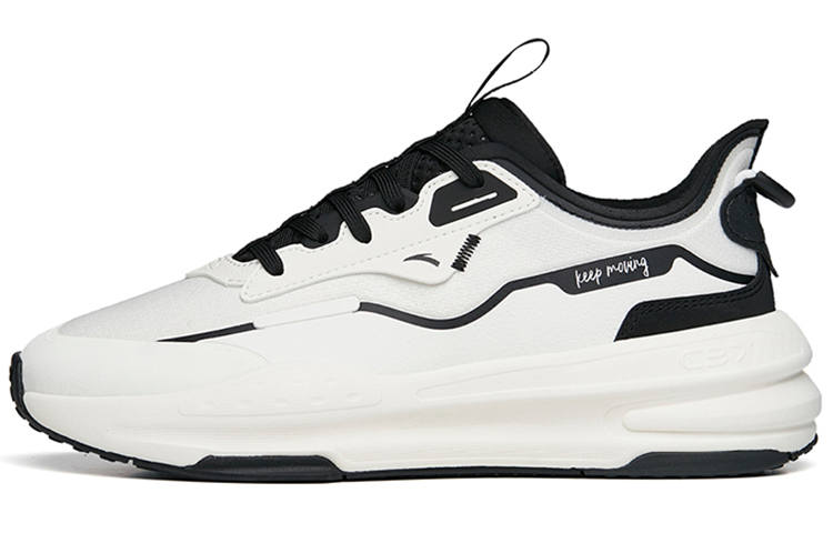 Anta C37 Series Textile, Leather Lightweight Cushioning Slip Resistant Abrasion Resistant Lightweight Low top