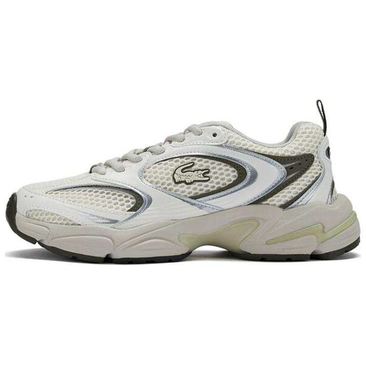 LACOSTE Low top Casual Shoes Women's Beige