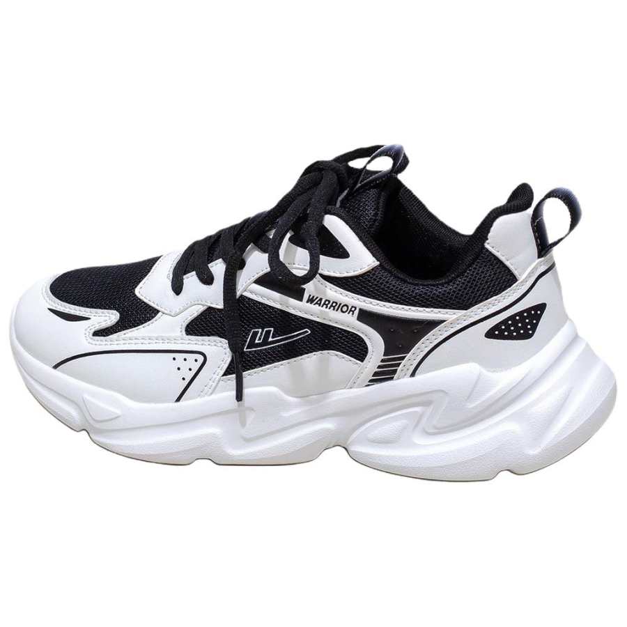 Warrior Cushioning Low top Casual Shoes Women's White Black