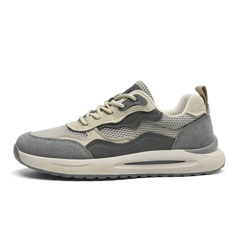 JEEP SPIRIT Outdoor Commute Abrasion Resistant Lightweight Slip Resistant Low top Casual Shoes Men's Light Sandy