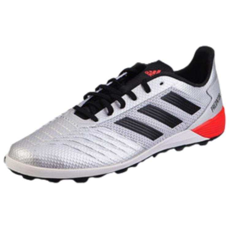 Adidas Adidas Predator 19.3 Slip Resistant Abrasion Resistant Soccer Shoes Men's Gray