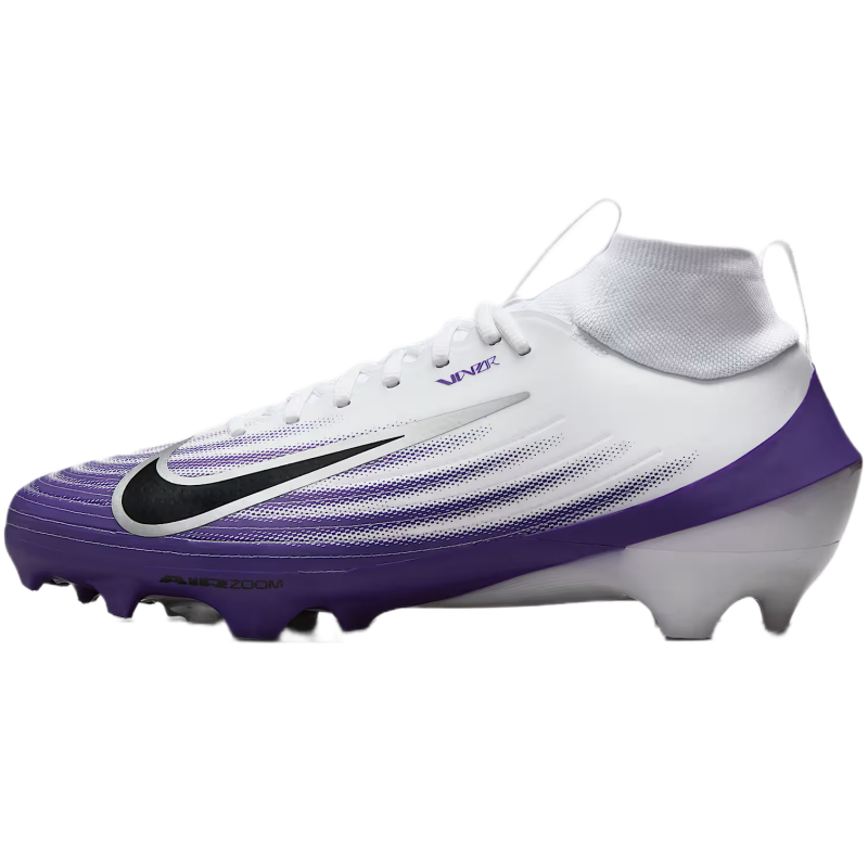 Nike Nike Vapor Pro 1 Slip Resistant Abrasion Resistant Slip Resistant Abrasion Resistant Soccer Shoes Unisex White Purple