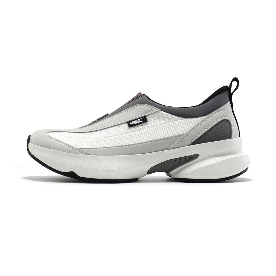 GEFU Cushioning Abrasion Resistant Breathable Lightweight Height Increasing Casual Shoes Men's Titanium Gray