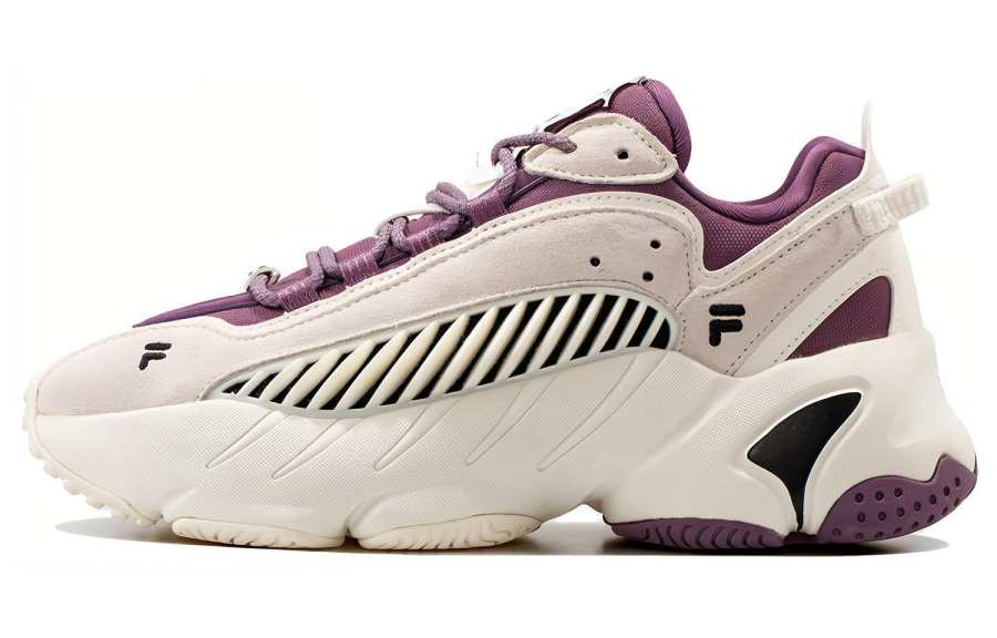 FILA FUSION Ade Marathon Running Shoes 'White Purple' Women's