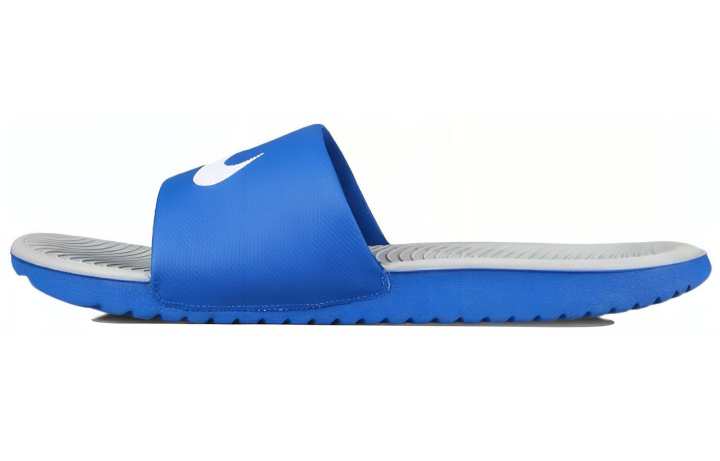 Nike Nike Kawa Slide Blue Gray Slippers 'Blue Grey'